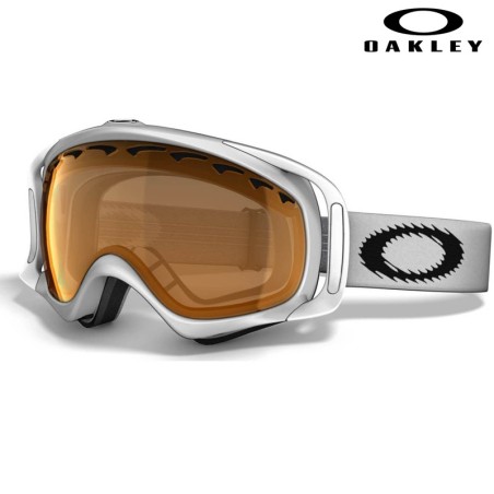 Masque de Ski Oakley CROWBAR - Monture Blanche et Écran Persimmon
