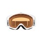 Masque de Ski Oakley CROWBAR - Monture Blanche et Écran Persimmon Masque de Ski Oakley CROWBAR - Monture Blanche et Écran Persimmon