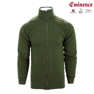 Gilet réglementaire militaire "Ullfrotté laine" 400gr, orig : armée FR