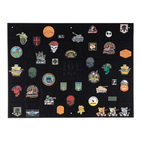 Grand Panneau Velcro pour Collection de Patchs et Écussons. Largeur 1m