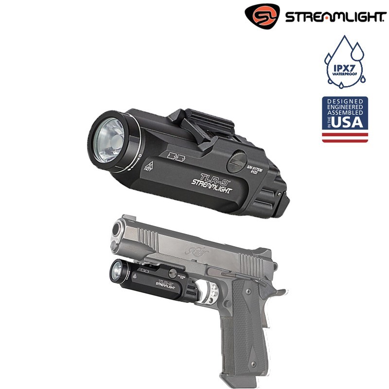 Lampe Tactique Streamlight TLR-9 1000l (compatible Glock17 et autres) Lampe Tactique Streamlight TLR-9 1000l (compatible Glock17 et autres)
