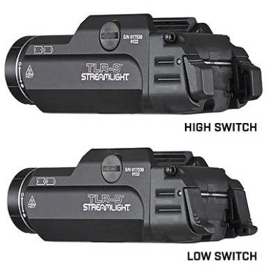 Lampe Tactique Streamlight TLR-9 1000l (compatible Glock17 et autres)