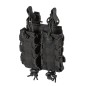 Porte-Chargeurs (à élastique) Double 9mm 5.11, couleur noir ou coyote Porte-Chargeurs (à élastique) Double 9mm 5.11, couleur noir ou coyote