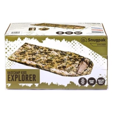 Snugpak® Explorer Kids (sac de couchage pour enfant) - Camo Type Multicam