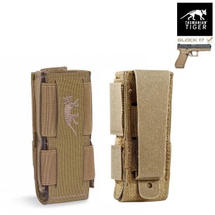 Porte-Chargeur Multi-Calibre (Glock 17, Beretta 92, Sig, etc.) - Tasmanian Tiger - Sable