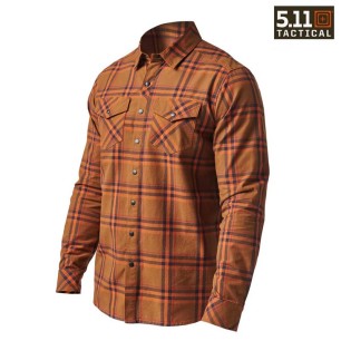 Chemise à carreaux orange "Gunner Plaid" 5.11 (taille M et XXL dispo)