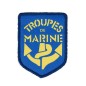 Patch Velcro "Troupes de Marine" Patch Velcro "Troupes de Marine"