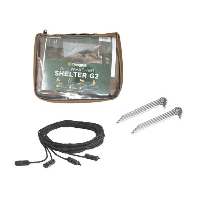 Bâche étanche 3 x 3 m Coyote Snugpak