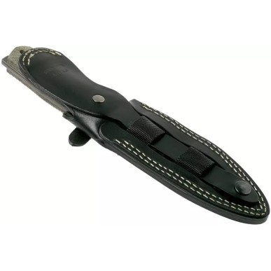 Couteau tactique Lionsteel "T5" Micarta Vert Blackwash