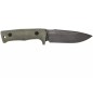 Couteau Lionsteel "T5" Micarta Vert Blackwash Couteau Lionsteel "T5" Micarta Vert Blackwash
