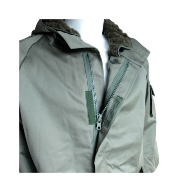 Parka originale Armée Française avec doublure amovible, taille L