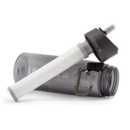 Gourde filtre à eau Lifestraw Go 2 Tritan, cl : gris foncé
