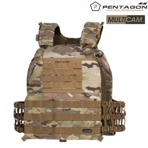 Gilet militaire Porte-Plaque Pentagon® MK2 Multicam