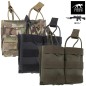 Porte-chargeurs double HK417 Tasmanian Tiger, cl: Multicam, noir ou vert Porte-chargeurs double HK417 Tasmanian Tiger, cl: Multicam, noir ou vert