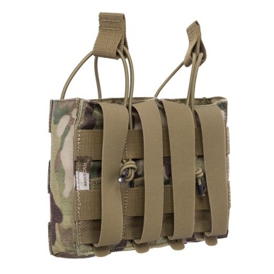 Porte-chargeurs double HK417 Tasmanian Tiger, cl: Multicam, noir ou vert