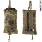 Porte-téléphone tactique (15 x 9 cm) passants MOLLE, camo multicam Porte-téléphone tactique (15 x 9 cm) passants MOLLE, camo multicam