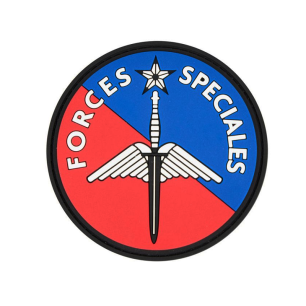 Patch armée FR PVC velcro "Forces Spéciales"