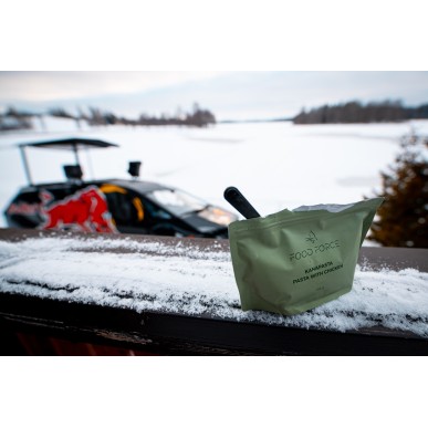 Pack Ration type militaire « Poulet Pasta Énergie » | 1 repas complet | 312g