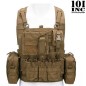 Gilet tactique chest Operator, avec poche, couleur coyote 101 Inc
