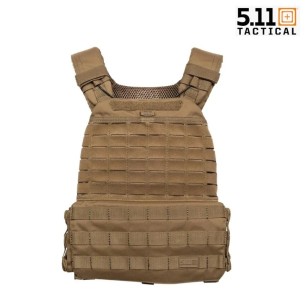 Gilet porte-plaque militaire Tactec 5.11, cl : Coyote