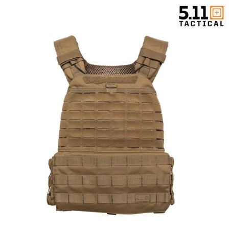 Gilet porte-plaque militaire Tactec 5.11, cl : Coyote