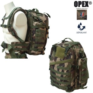 Sac à dos militaire COMBAT PACK XT OPEX, camo armée FR