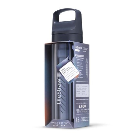 Gourde filtrante LifeStraw Go 650 ml – bleu "Mer Égée"
