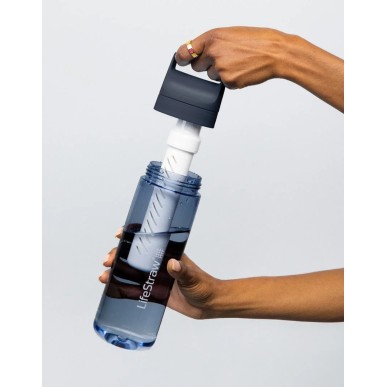 Gourde filtrante LifeStraw Go 650 ml – bleu "Mer Égée"