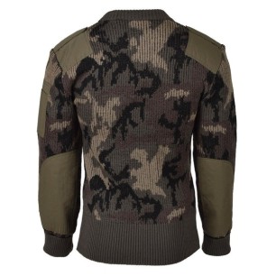 Pull camouflé Armée chilienne – 100 % laine - taille L