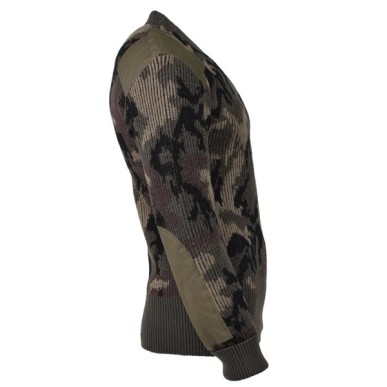 Pull camouflé Armée chilienne – 100 % laine - taille L