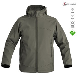 Veste Softshell INSTRUCTOR Vert Armée – A10
