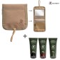 Pochette de camouflage A10 sable, avec 3 tubes (vert, noir, marron) Pochette de camouflage A10 sable, avec 3 tubes (vert, noir, marron)