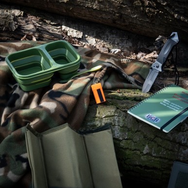 Couverture polaire de bivouac - camouflage militaire foret