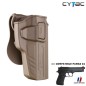 Holster rigide pour Beretta 92 / PAMAS, cl : coyote, droitier Holster rigide pour Beretta 92 / PAMAS, cl : coyote, droitier