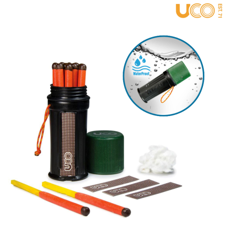 Allumettes de survie UCO Stormproof– "Titan Match Kit"