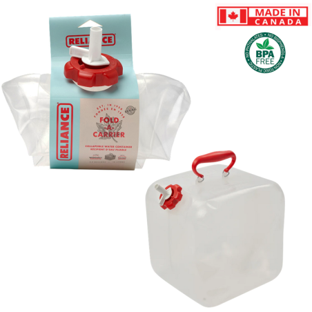 Réservoir d’eau potable pliable 10 L - Reliance®
