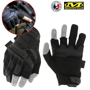 Gants tirreur "3 doigts" Mechanix M‑Pact Trigger Finger noir