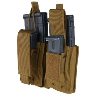 Porte-Chargeurs Double pour 5.56et 9mm (compatible : HK416 et Glock17)