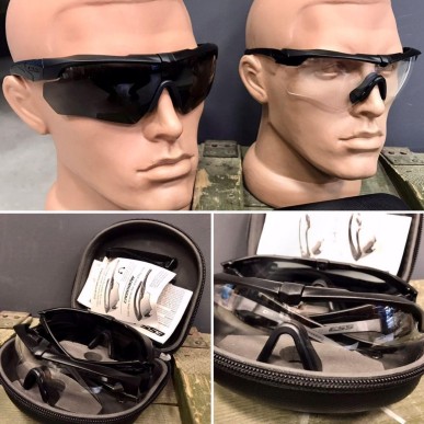Coffret lunettes balistiques ESS Crossbow 2X Suppressor