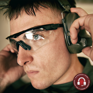 Coffret lunettes balistiques ESS Crossbow 2X Suppressor