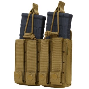 Porte-Chargeurs Double pour 5.56mm et 9mm (marque Condor)