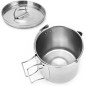 Bouilloire / Popote camping 2-en-1 Mil-Tec® INOX – 700 ml Bouilloire / Popote camping 2-en-1 Mil-Tec® INOX – 700 ml