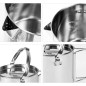 Bouilloire / Popote camping 2-en-1 Mil-Tec® INOX – 700 ml Bouilloire / Popote camping 2-en-1 Mil-Tec® INOX – 700 ml