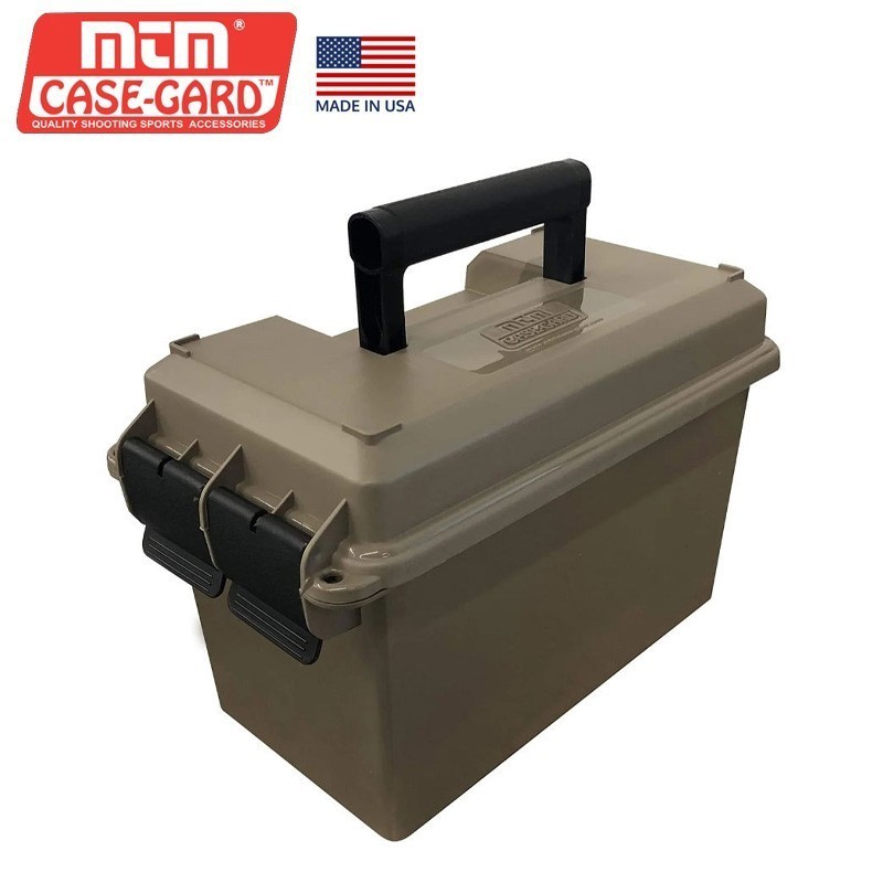 Boîte à munitions AC50C – MTM Case-Gard - couleur sable-beige Boîte à munitions AC50C – MTM Case-Gard - couleur sable-beige