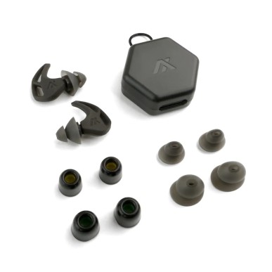 Bouchons d'oreilles militaires (BAB) Sable – AXIL X20 (s'adaptent à différentes tailles)