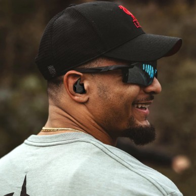Bouchons d'oreilles militaires (BAB) Sable – AXIL X20 (s'adaptent à différentes tailles)
