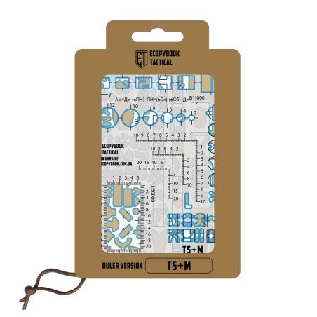Règles topographiques militaires TZ+M A6 - Normographe OTAN (Contour bleu)
