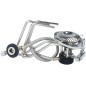 Réchaud à gaz pliable Mil-Tec 3500 W avec tuyau flexible et allumage piézo EN417 Réchaud à gaz pliable Mil-Tec 3500 W avec tuyau flexible et allumage piézo EN417