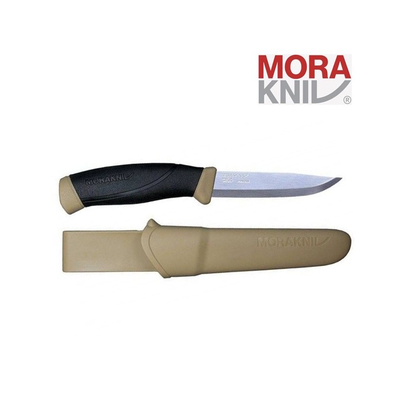 Couteau Morakniv Companion, lame Inox, cl : désert Couteau Morakniv Companion, lame Inox, cl : désert