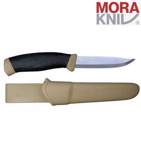 Couteau Morakniv Companion, lame Inox, cl : désert